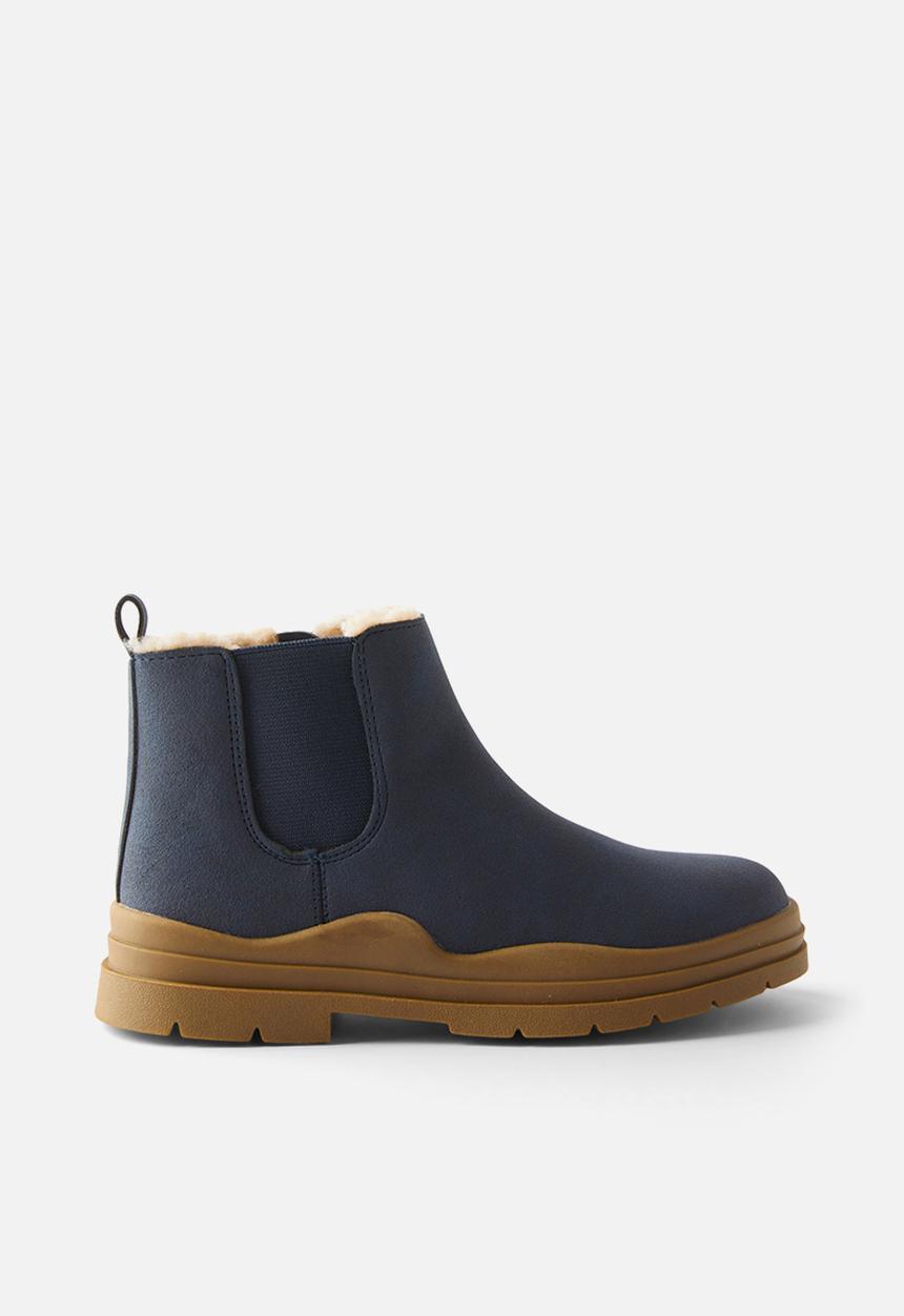 Cotton On - Bobbi lined gusset boot - squid ink