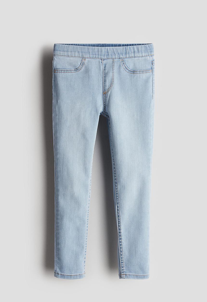 H&M - Denim jeggings - light denim blue