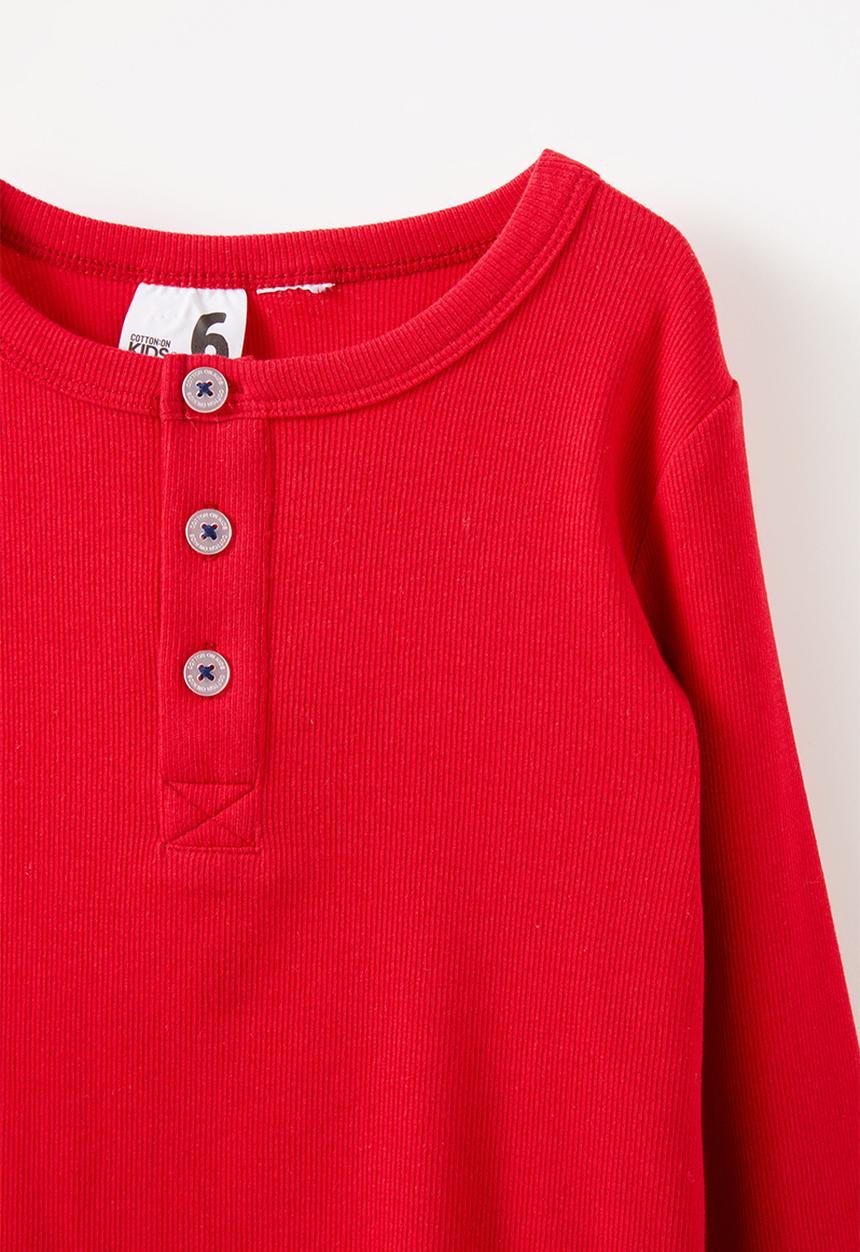 Cotton On - Leo long sleeve pyjama set - in the navy/ large check