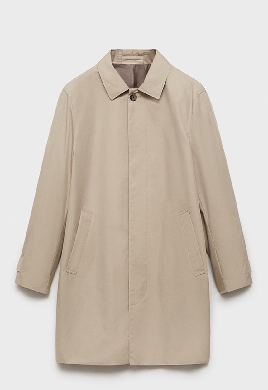 MANGO - Trenchcoat Chayton - Light Beige