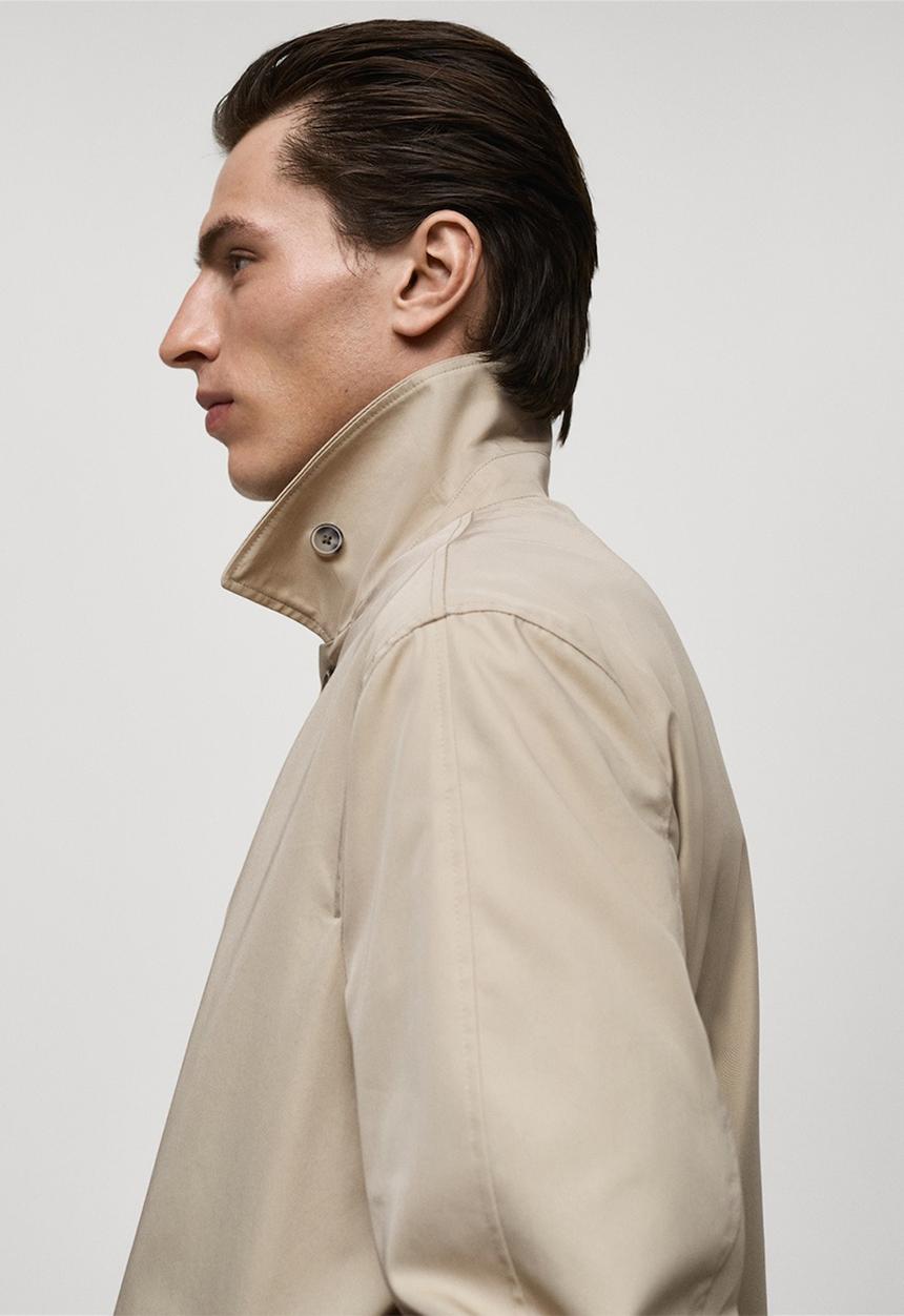 MANGO - Trenchcoat Chayton - Light Beige