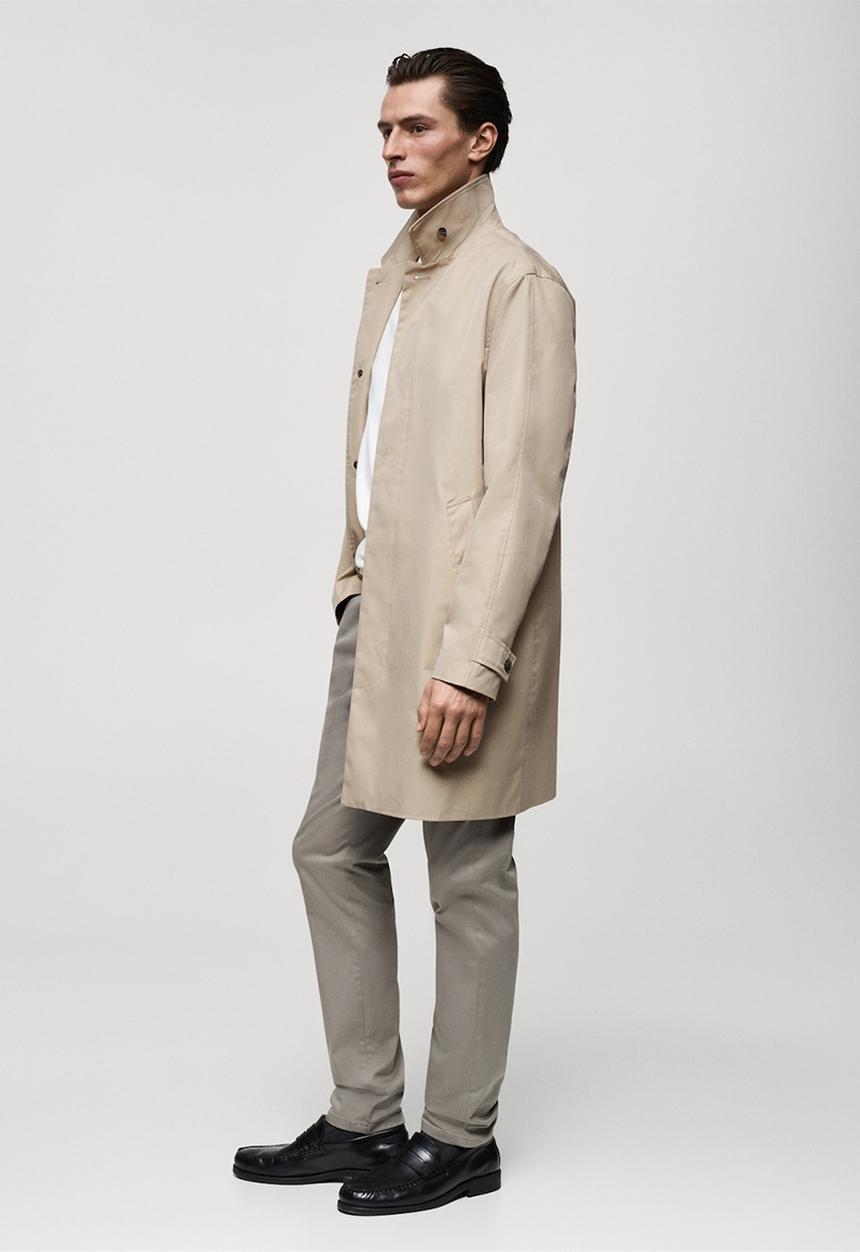 MANGO - Trenchcoat Chayton - Light Beige