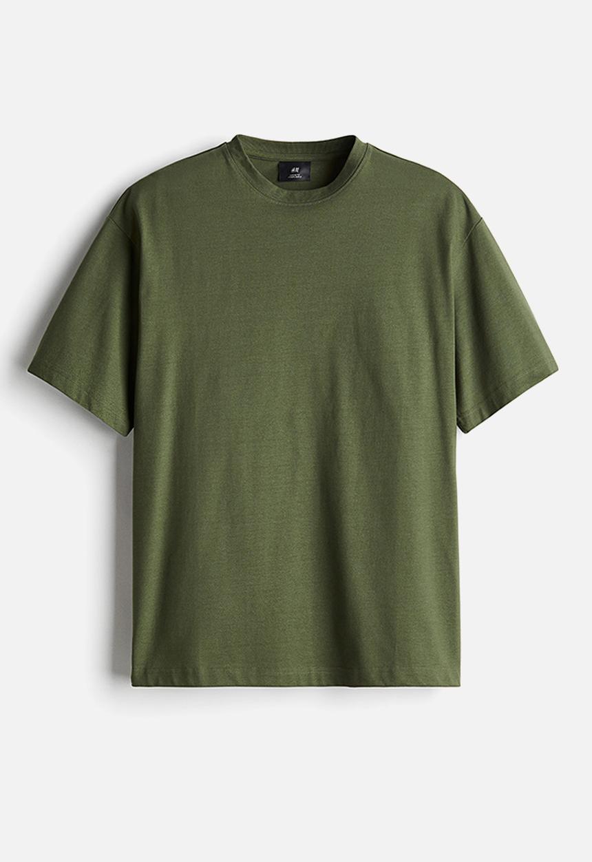 H&M - Loose fit t-shirt - green