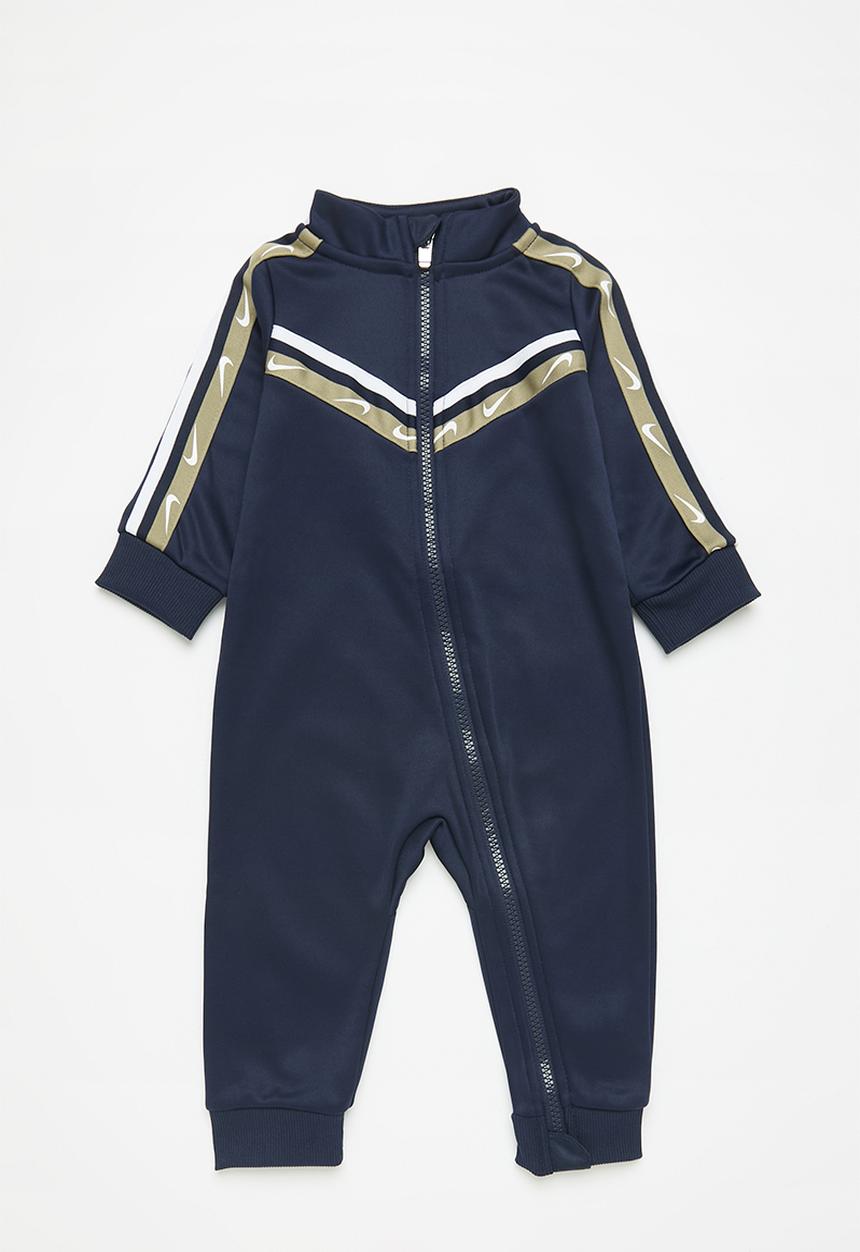 Nike - Nkn n nsw club poly hooded co - midnight navy