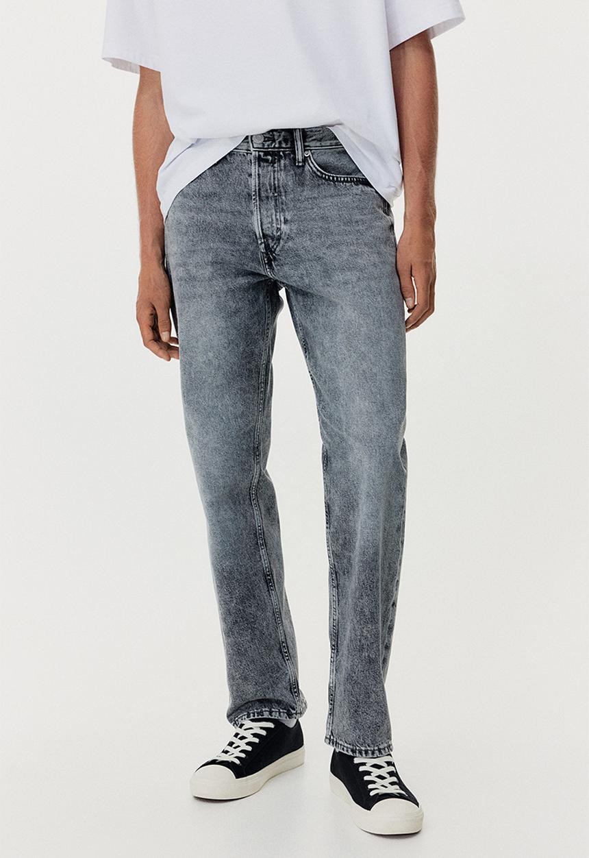 H&M - Relaxed jeans - grey