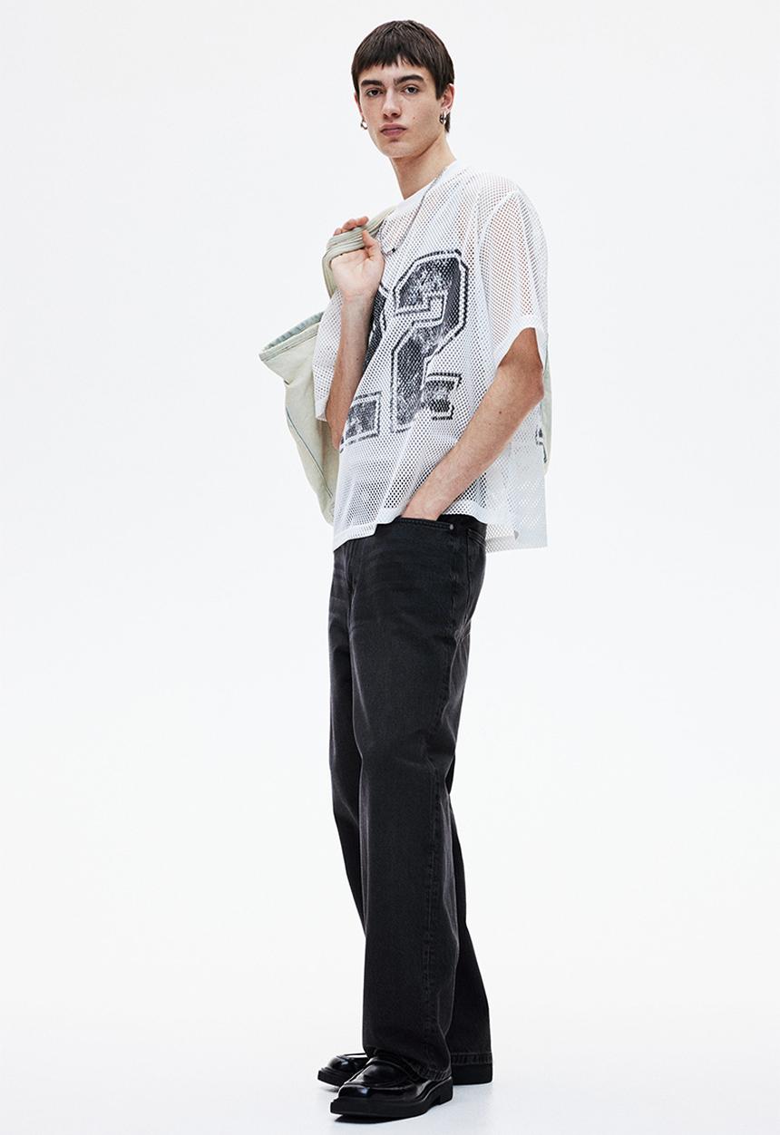 H&M - Baggy jeans - black