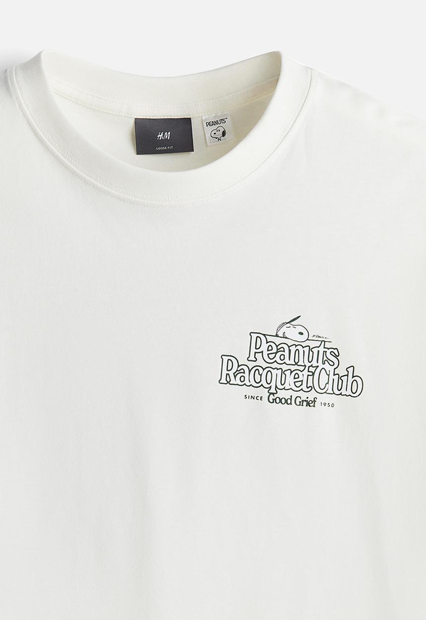 H&M - Relaxed fit t-shirt - white