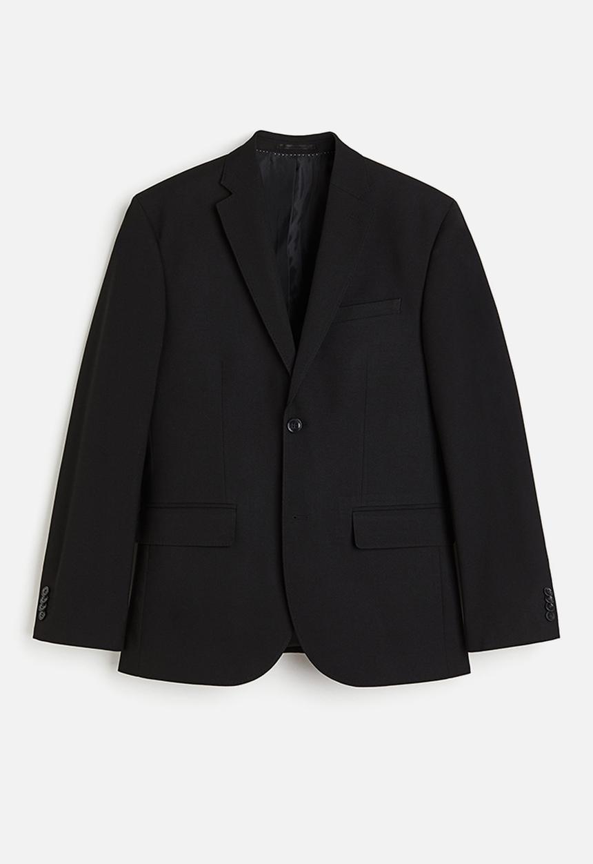 H&M - Slim fit jacket - black