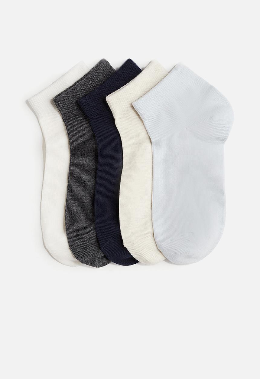 H&M - 5 Pack ankle socks - multi