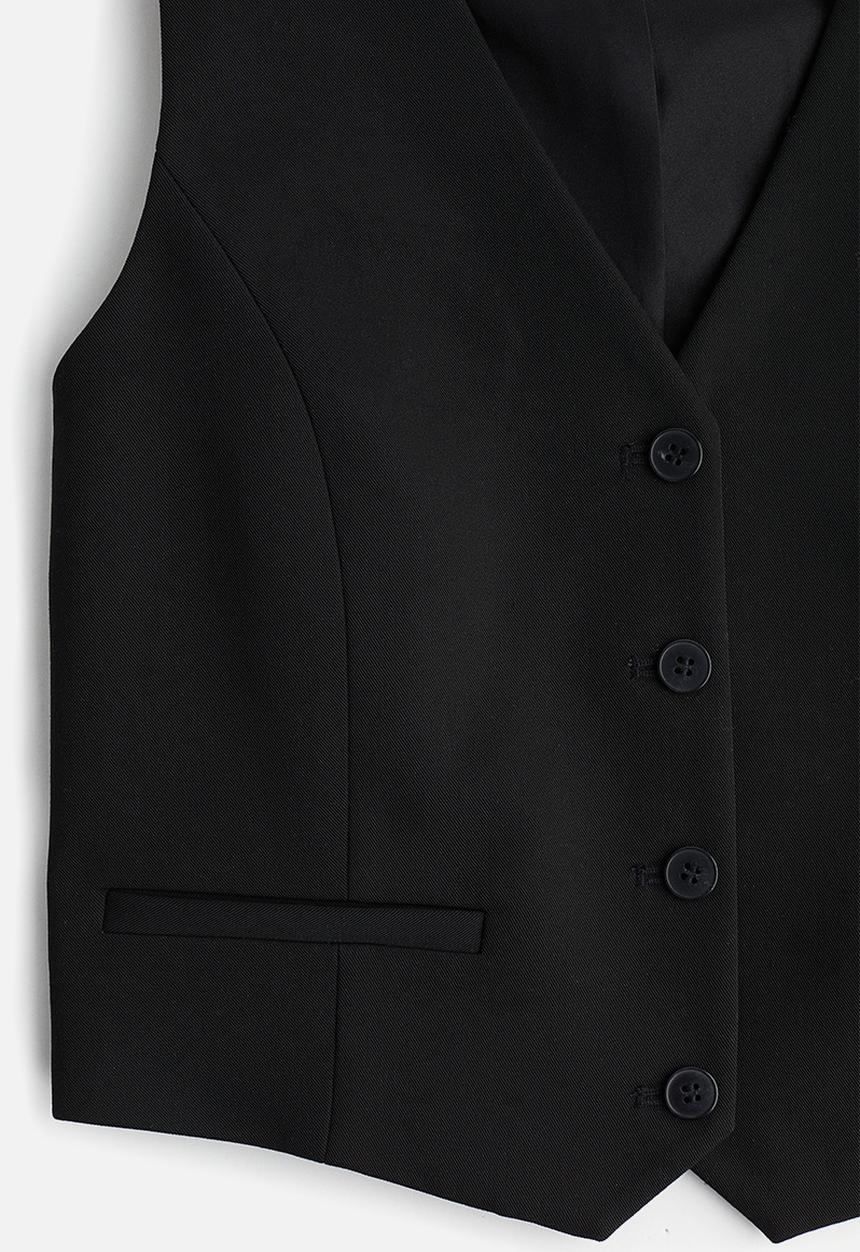H&M - Suit waistcoat - black
