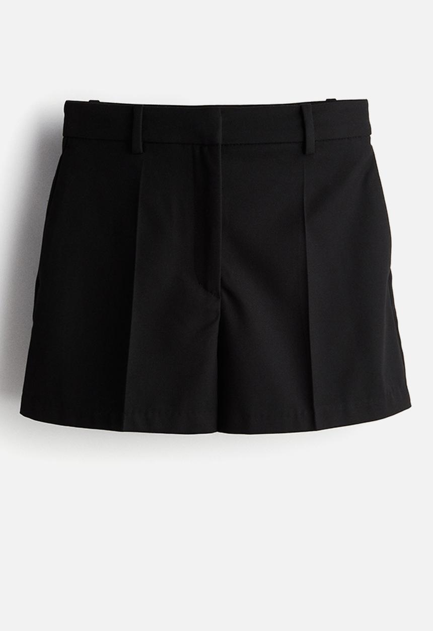 H&M - Tailored shorts - black