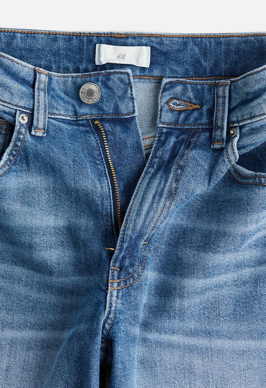 H&M - Slim high jeans - denim blue 