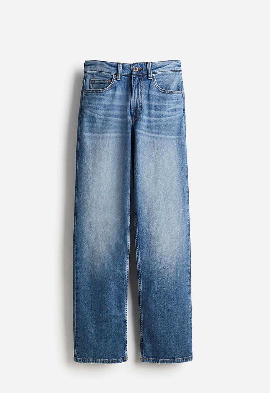 H&M - Slim high jeans - denim blue 