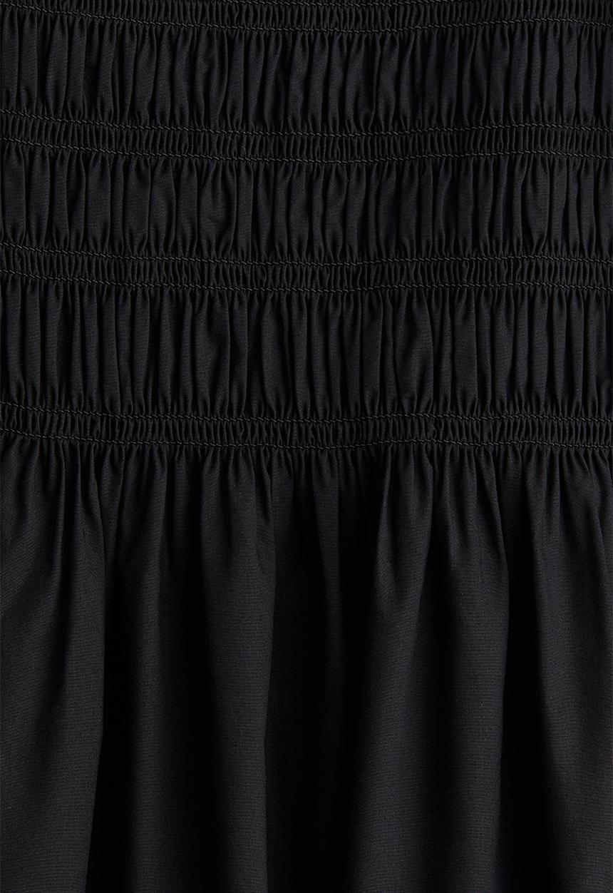 H&M - Smock-topped dress - black