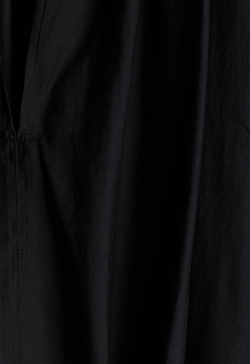 H&M - Balloon-sleeved blouse - black