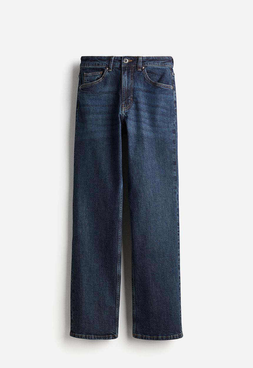 H&M - Slim high jeans - dark denim blue