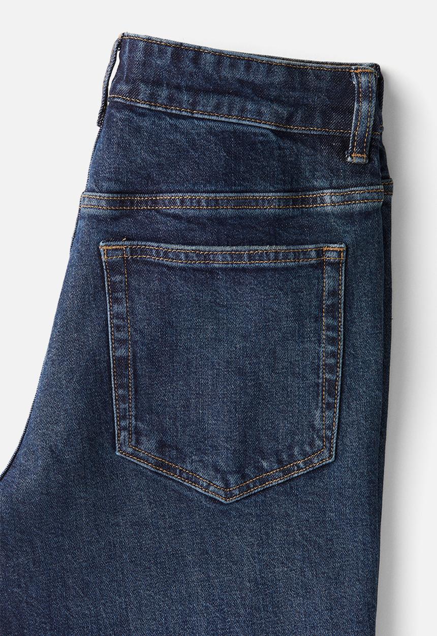 H&M - Slim high jeans - dark denim blue
