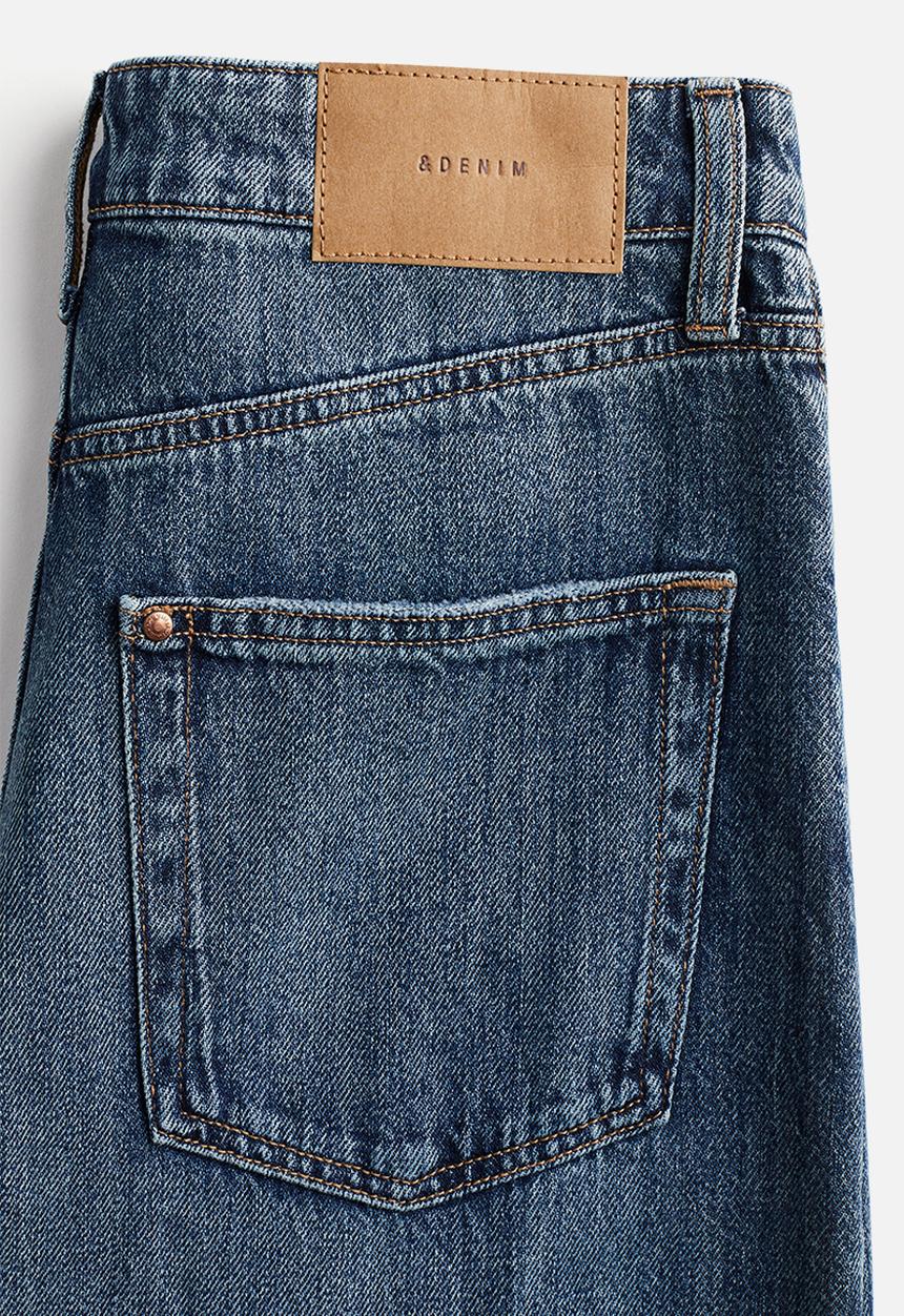 H&M - Barrel high jeans - denim blue