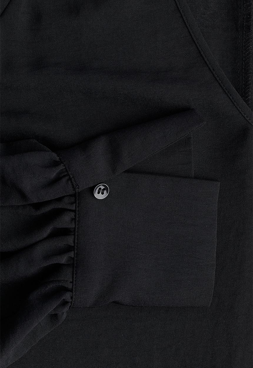 H&M - Flared dress - black