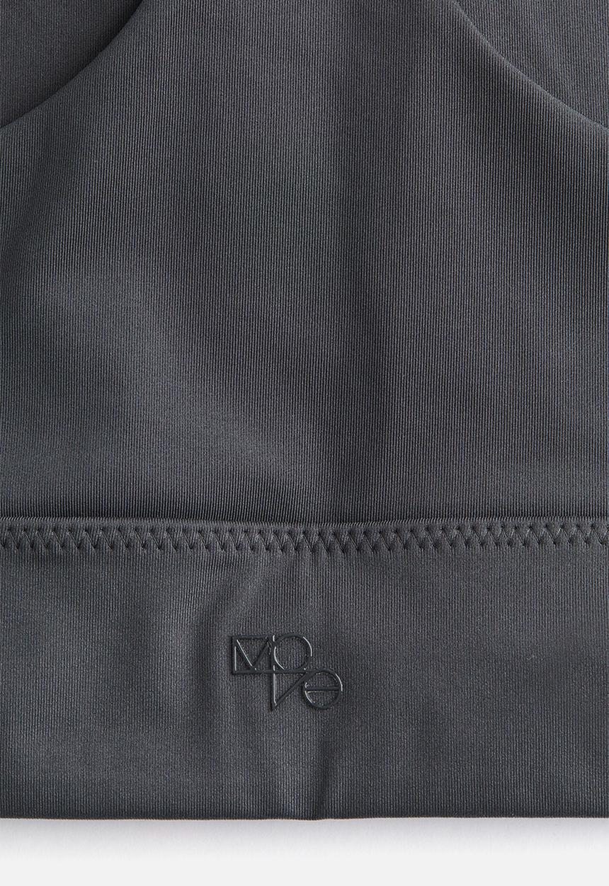 H&M - Medium support sports bra in drymove™ - dark grey