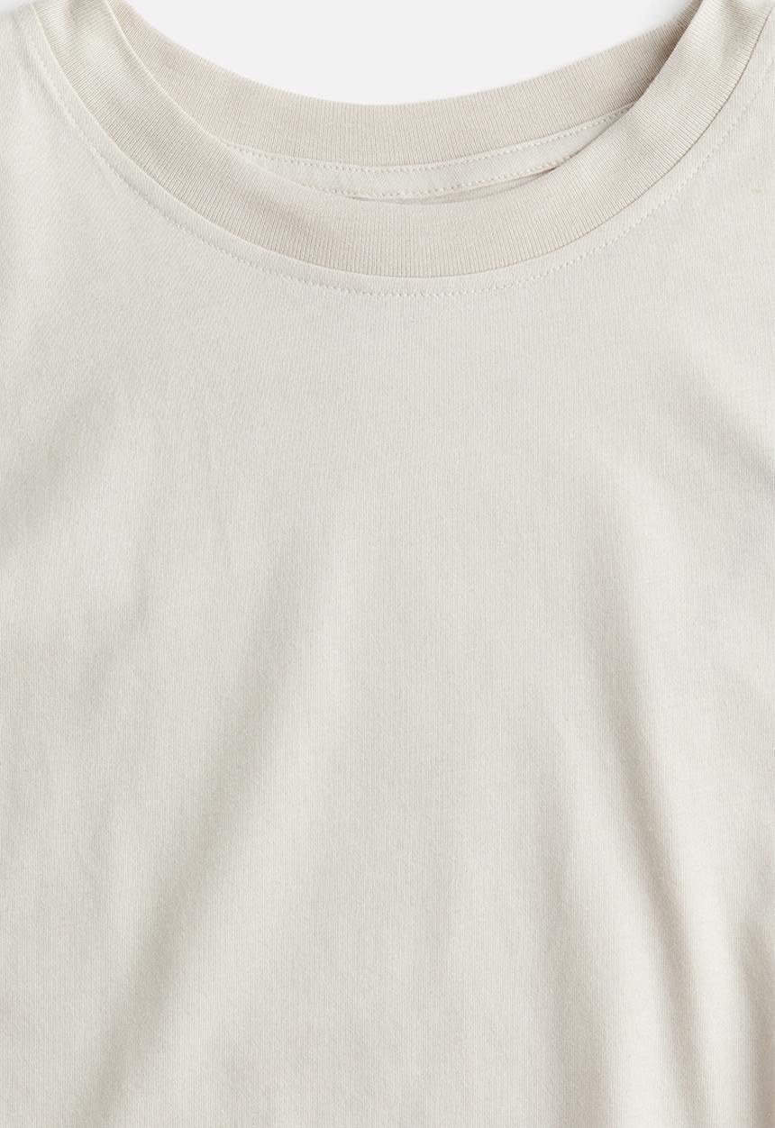 H&M - Oversized T-shirt - light beige