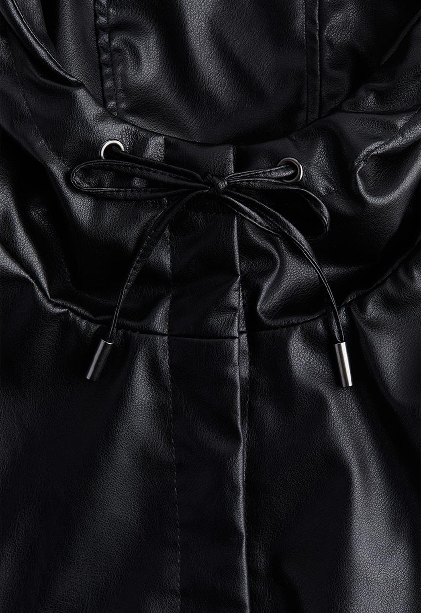 H&M - Coated anorak - black