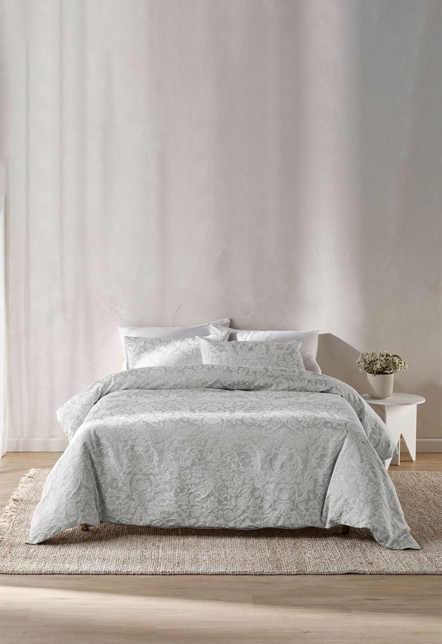Linen House - Serenity Duvet Cover Set - Grey