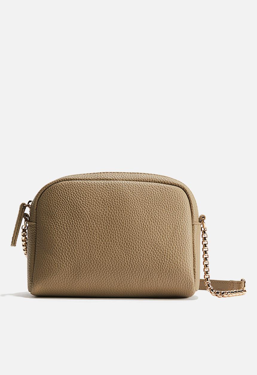 H&M - Small crossbody bag - dark beige