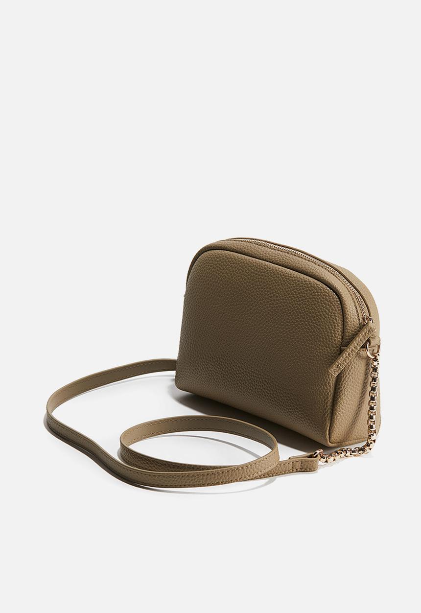 H&M - Small crossbody bag - dark beige