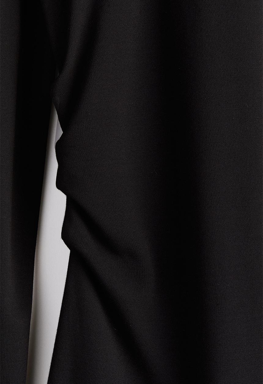 H&M - Fitted jersey dress - black