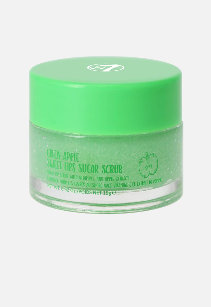 W7 Cosmetics - Sweet Lips Sugar Scrub  - Green Apple