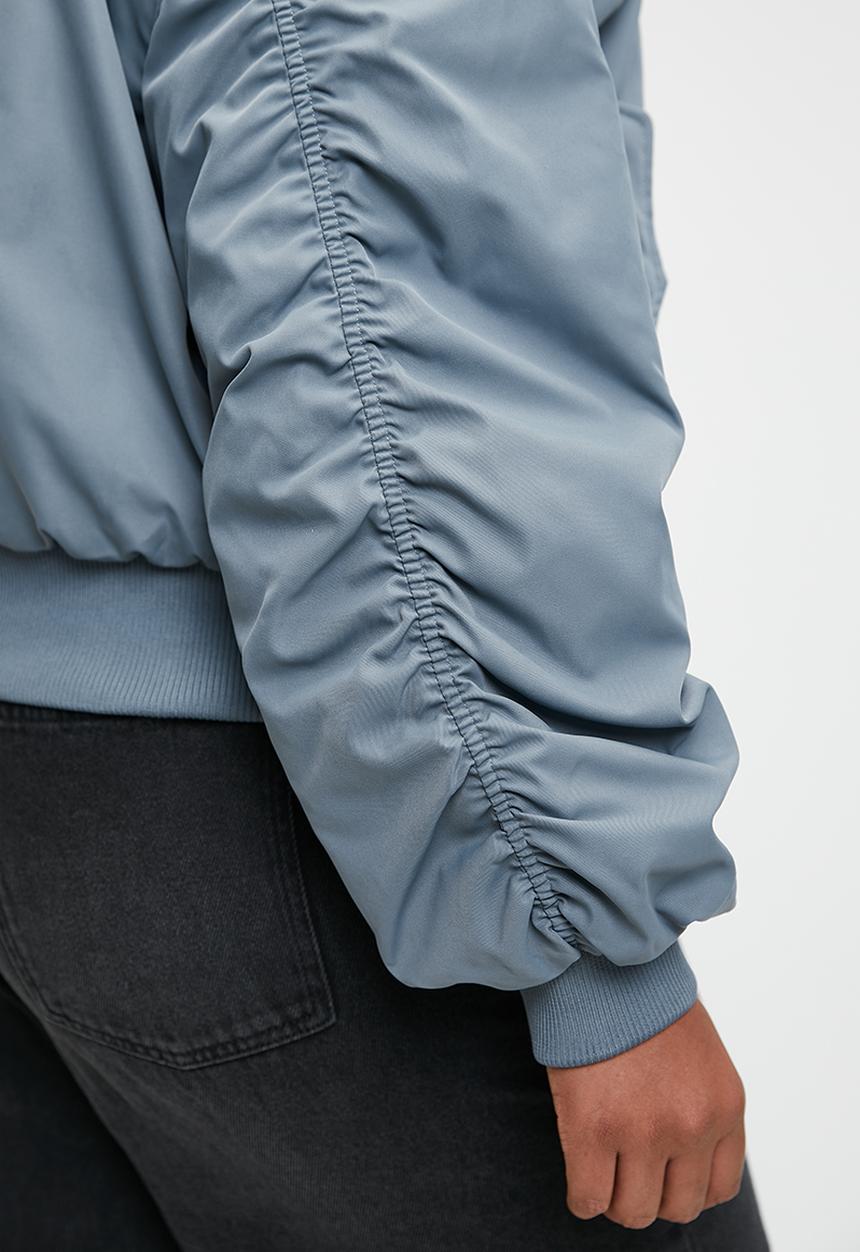 Cotton On - Plus Toby Bomber Jacket - Slate Blue