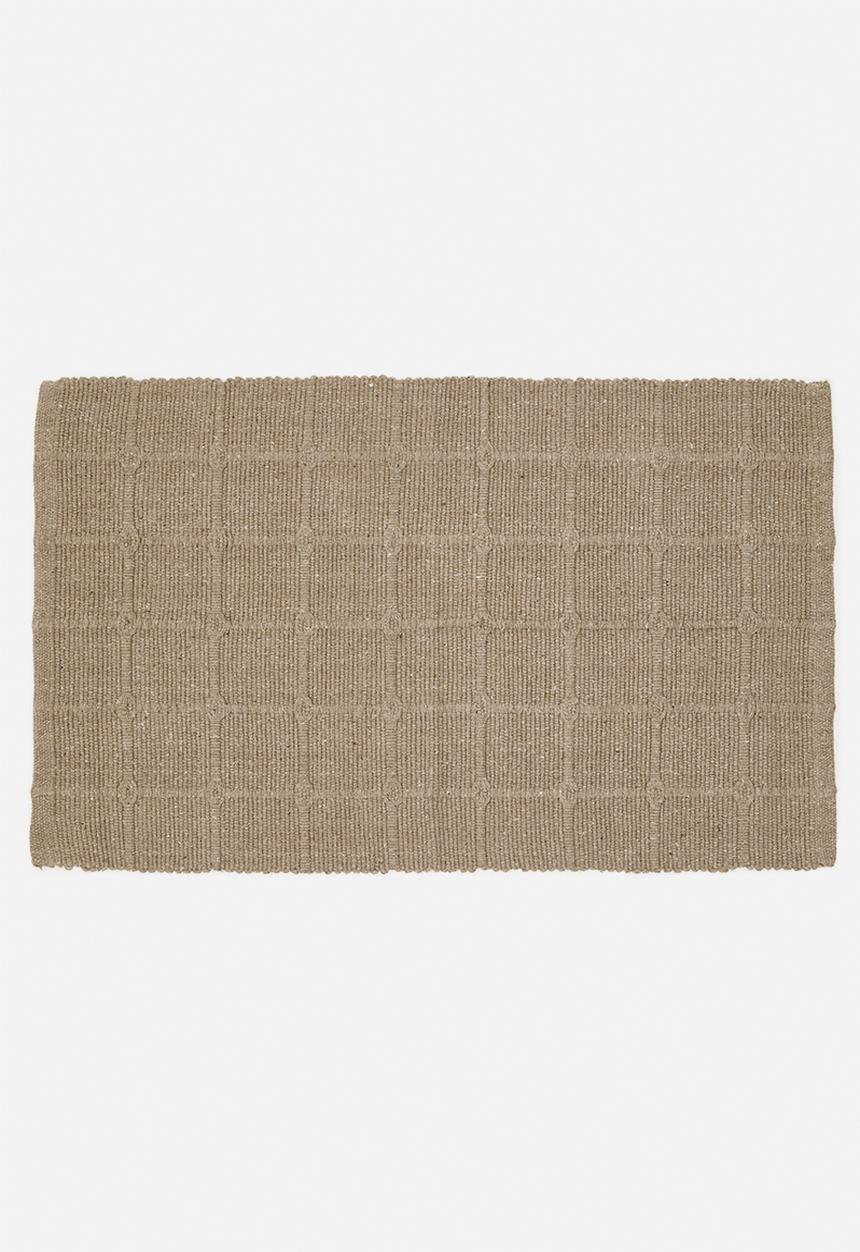 H&S - Recycled cotton mat 5 - Natural