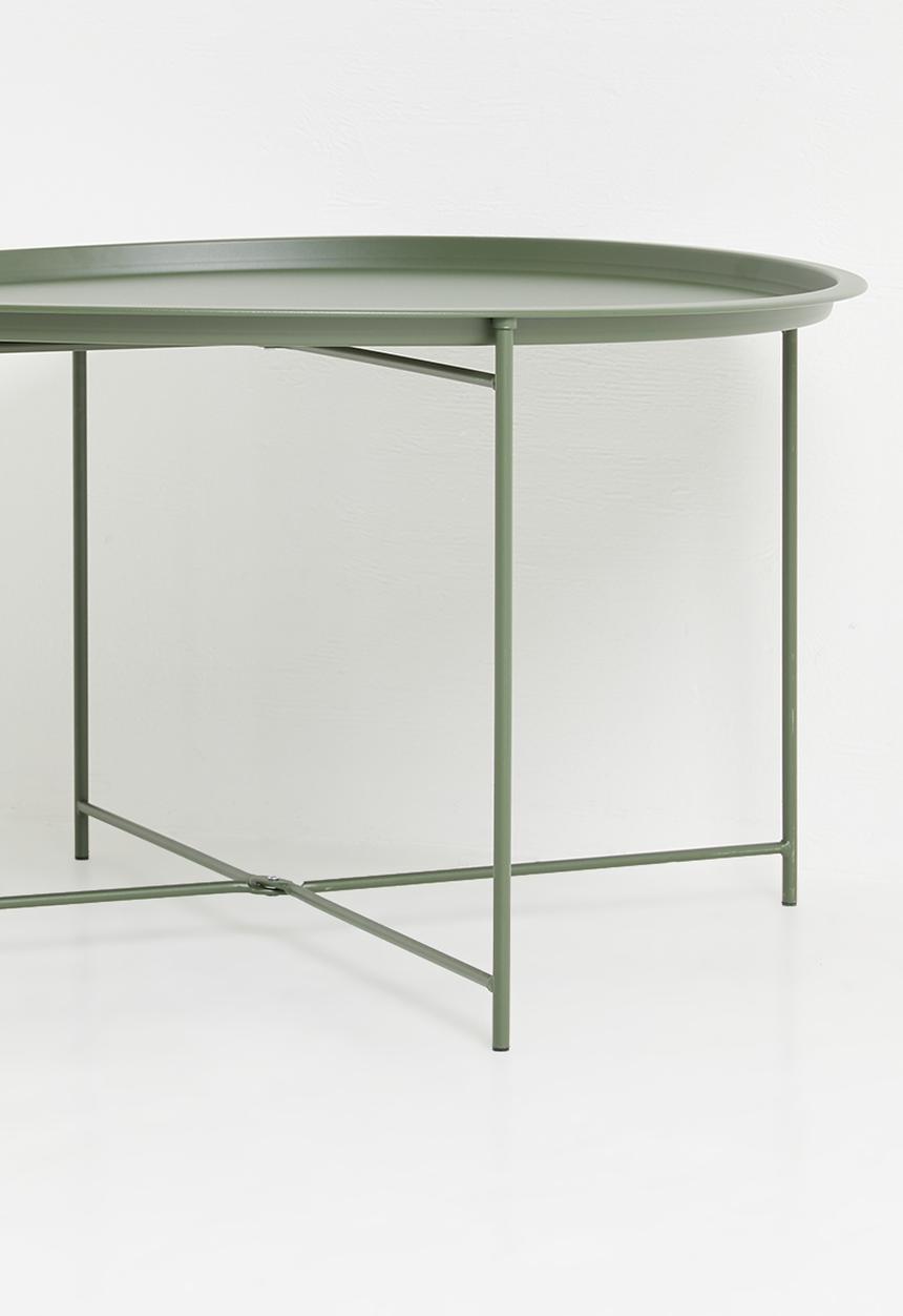 H&S - Patio coffee table - green