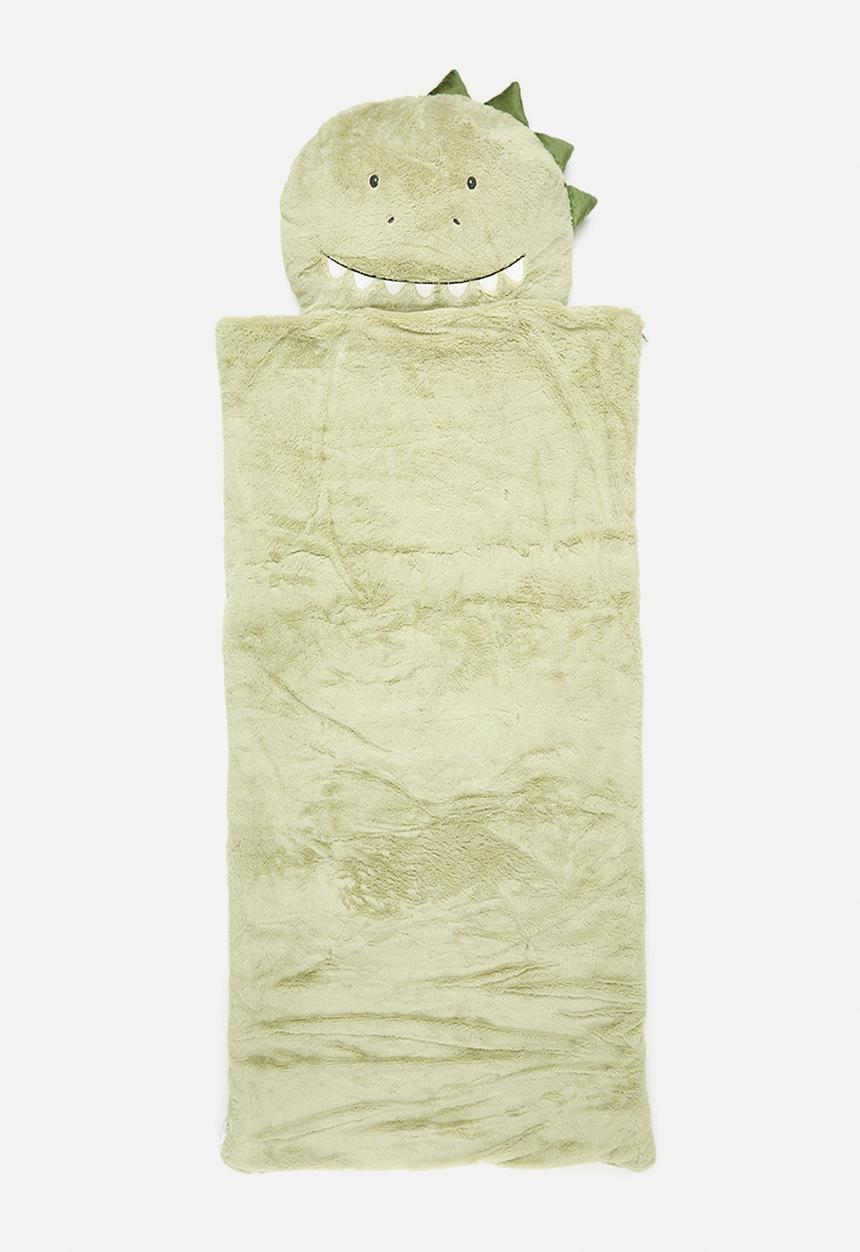 H&S - Fleece croc sleeping bag - green