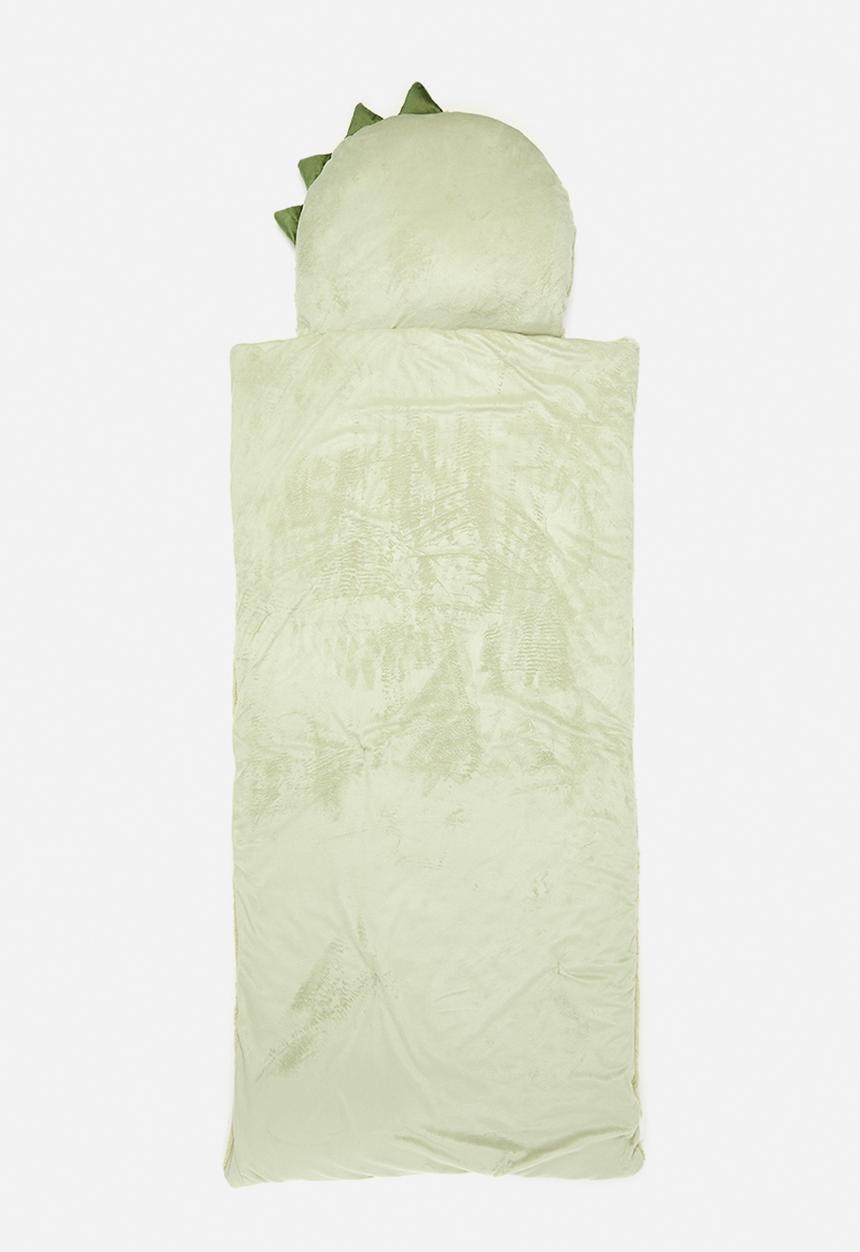 H&S - Fleece croc sleeping bag - green