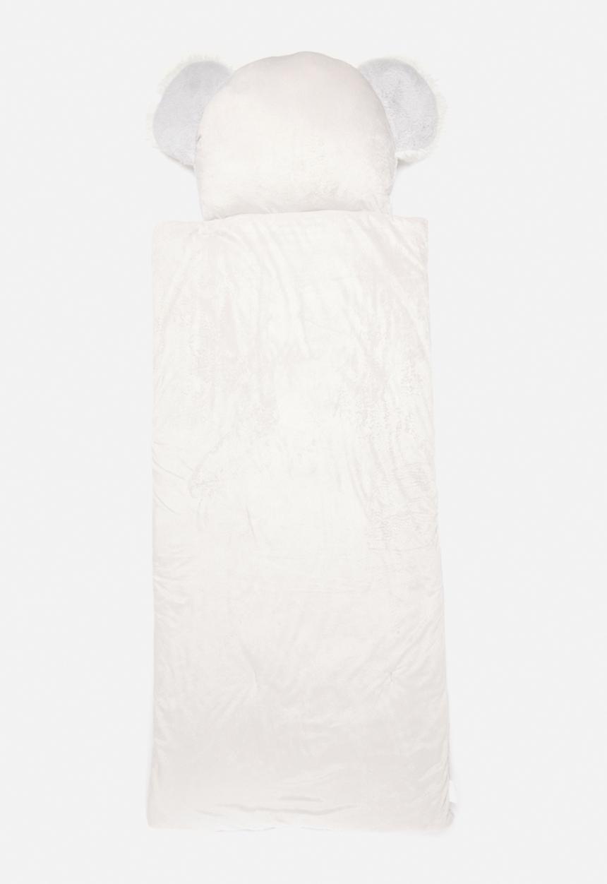 H&S - Fleece koala sleeping bag - grey