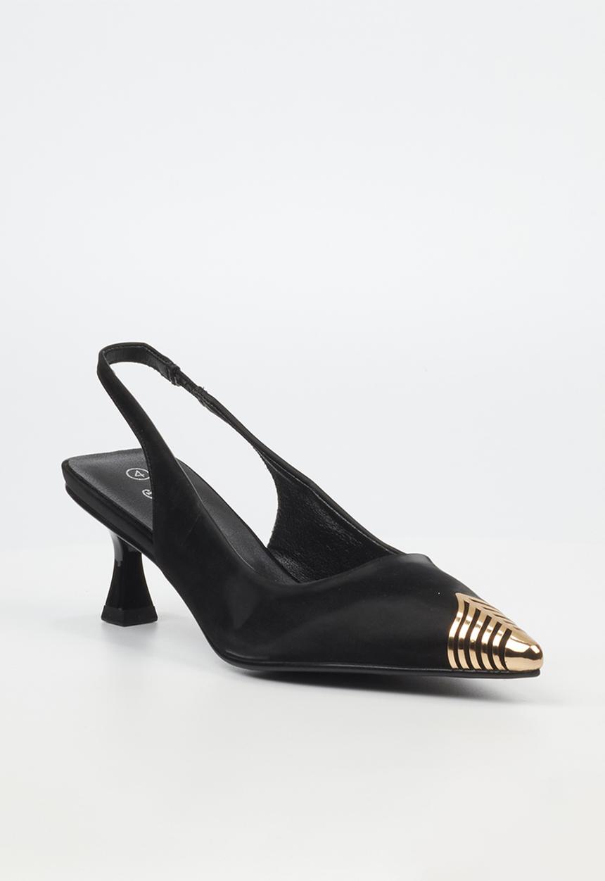 Butterfly Feet - Gwenn 1 Sling Back - Black