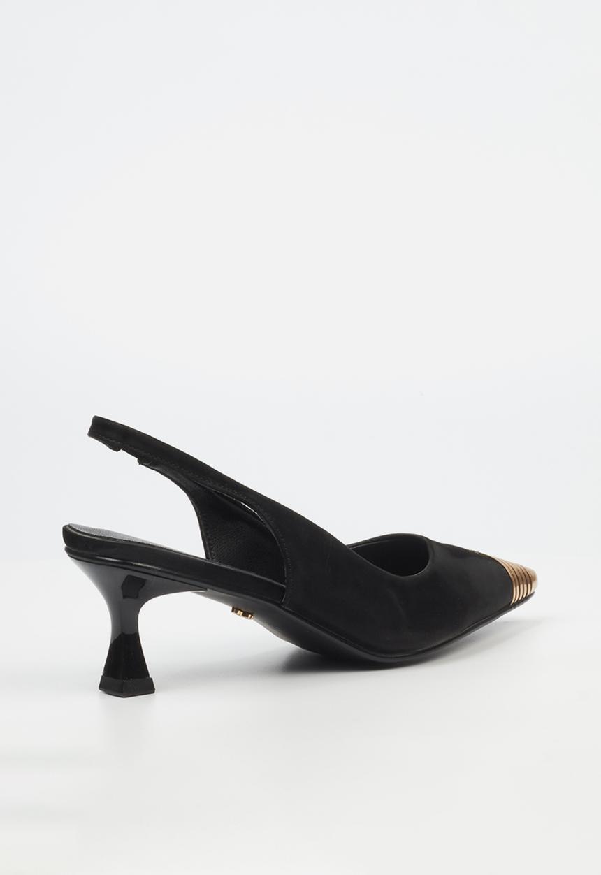 Butterfly Feet - Gwenn 1 Sling Back - Black