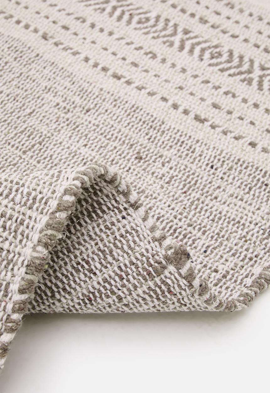H&S - Recycled cotton mat 1 - Natural