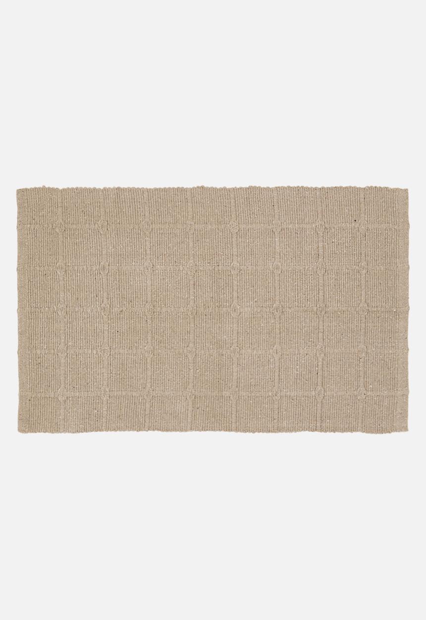 H&S - Recycled cotton mat 4 - Natural