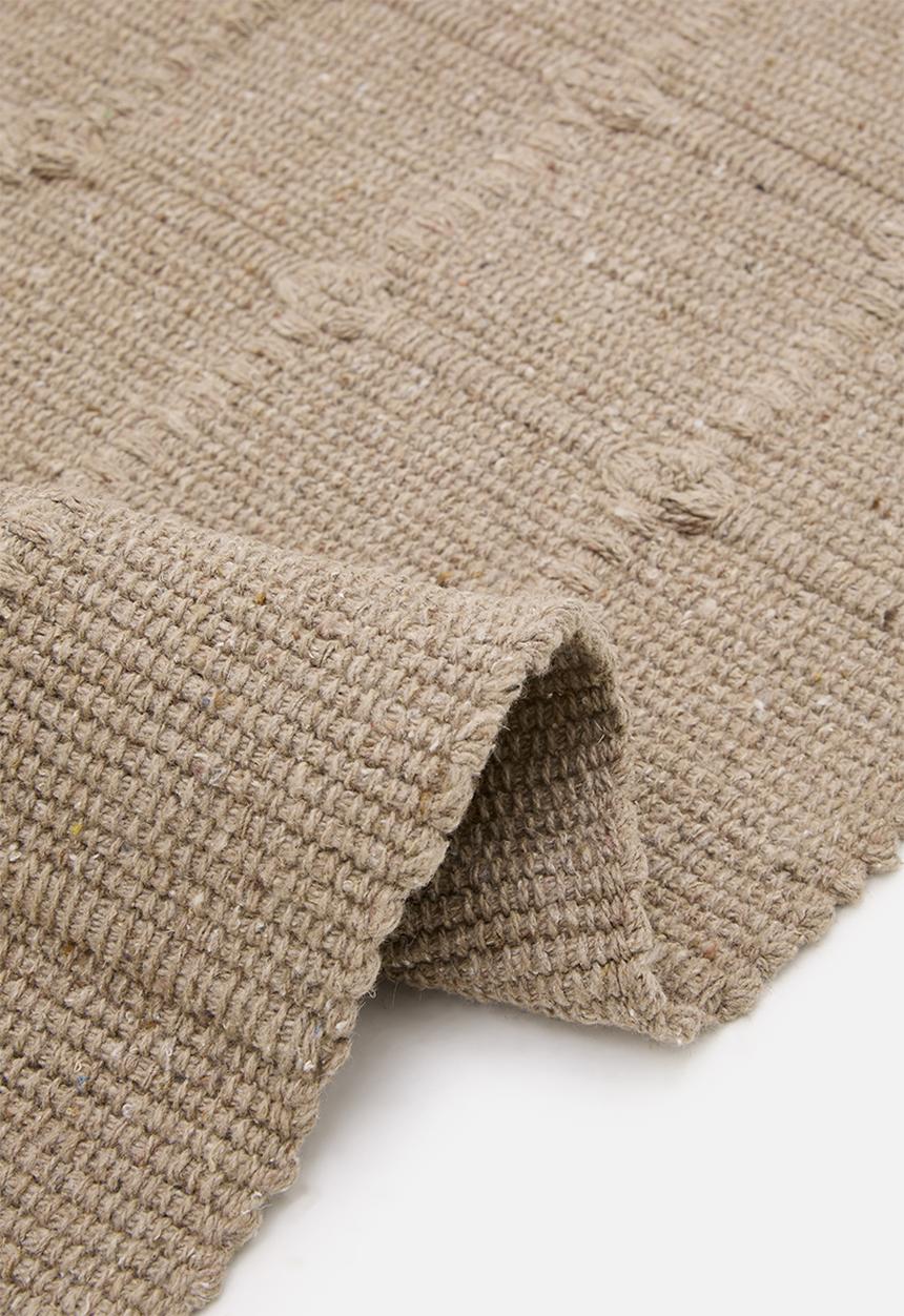 H&S - Recycled cotton mat 4 - Natural