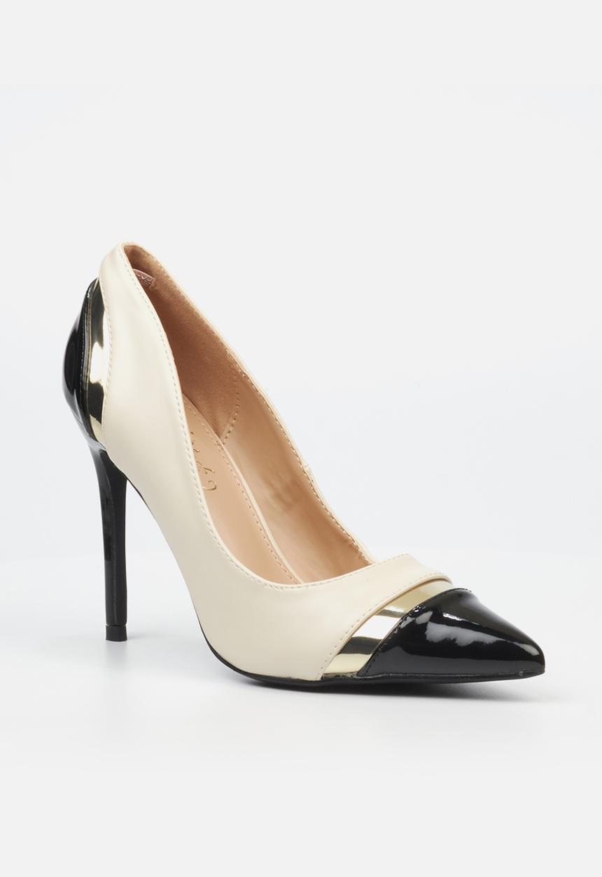 Miss Black - Lola 43 heel - black & stone