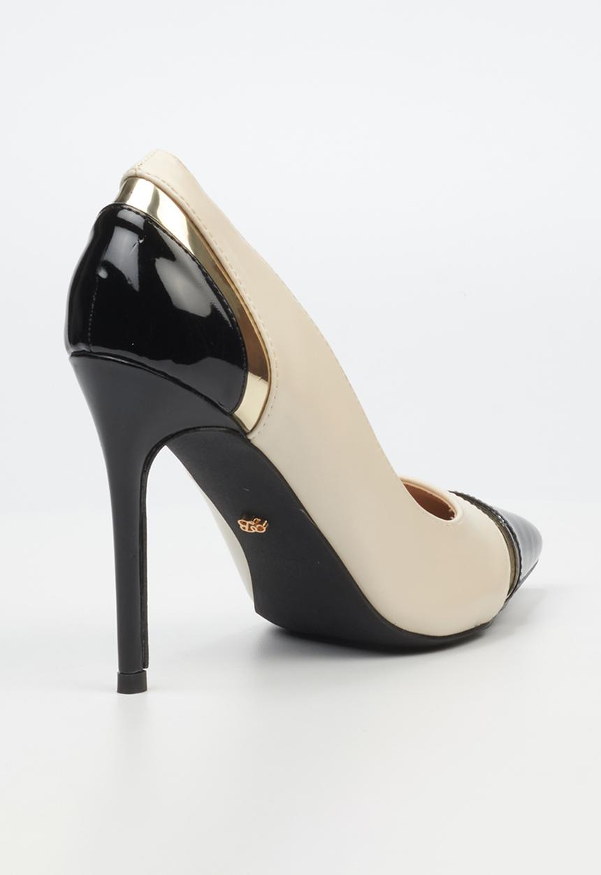 Miss Black - Lola 43 heel - black & stone