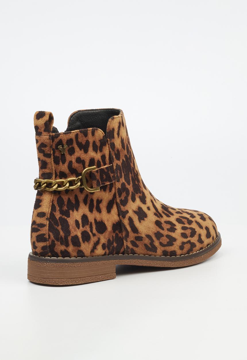 Butterfly Feet - Celeste 5 Ankle - Leopard