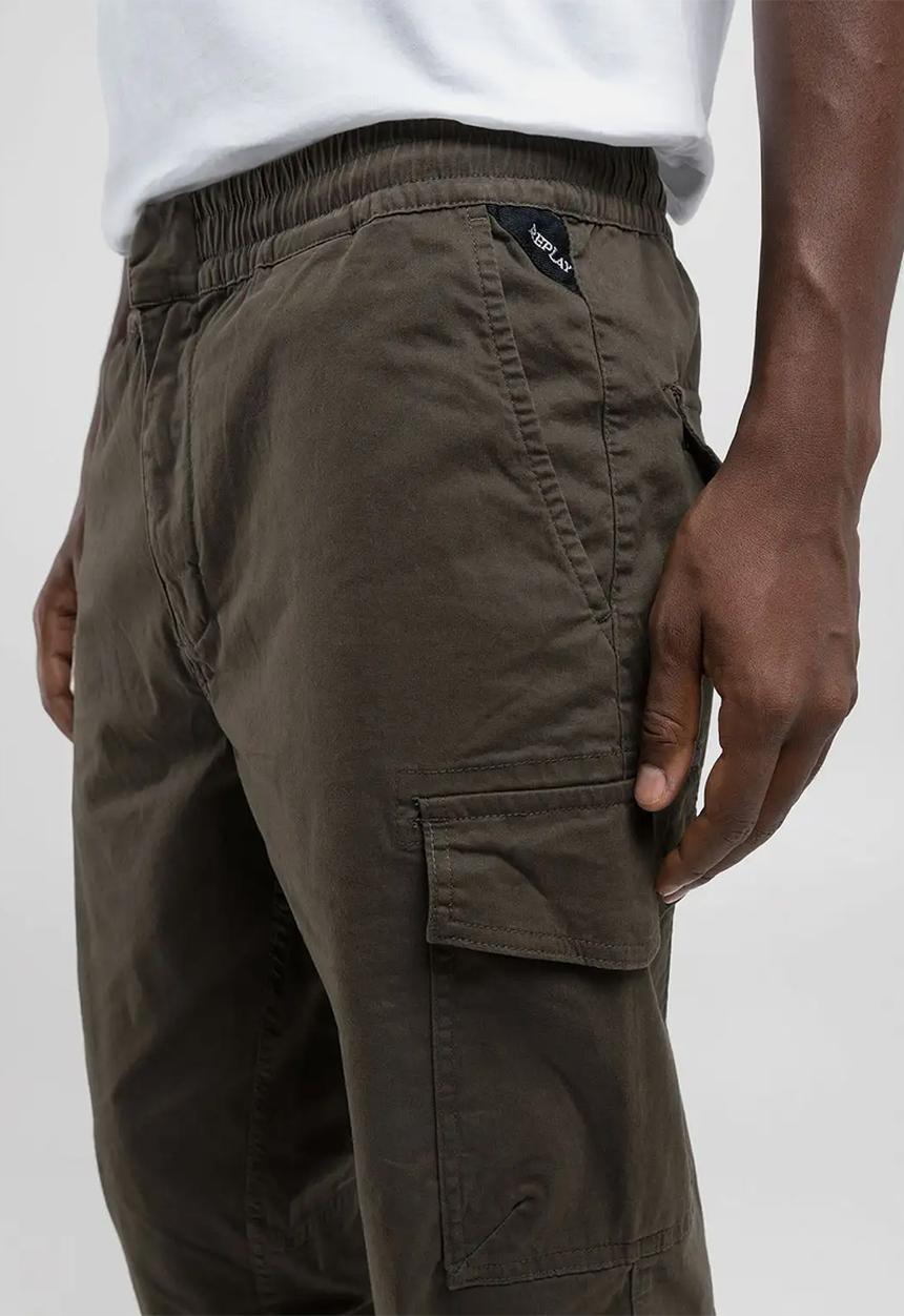 Replay - Cargo chino - dark olive