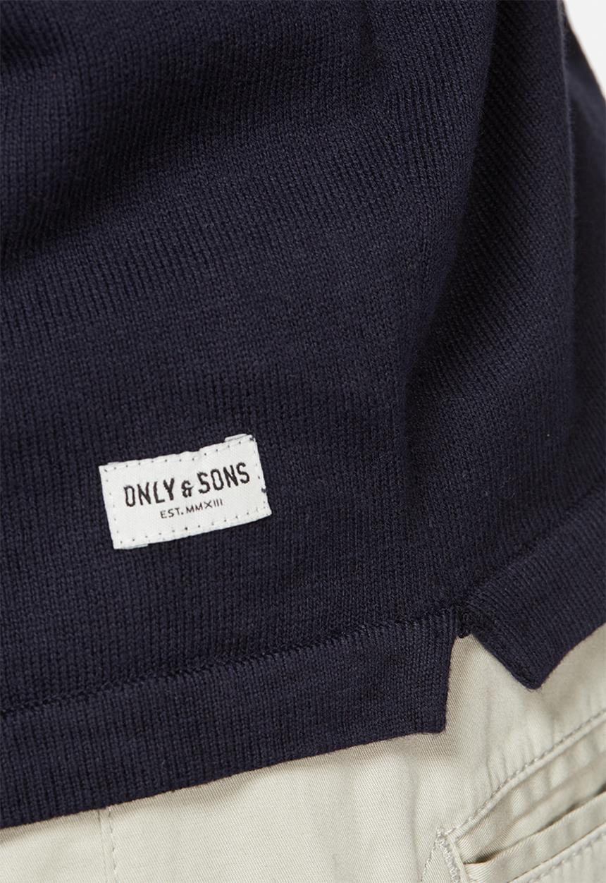 Only & Sons - Elmo knitted polo shirt