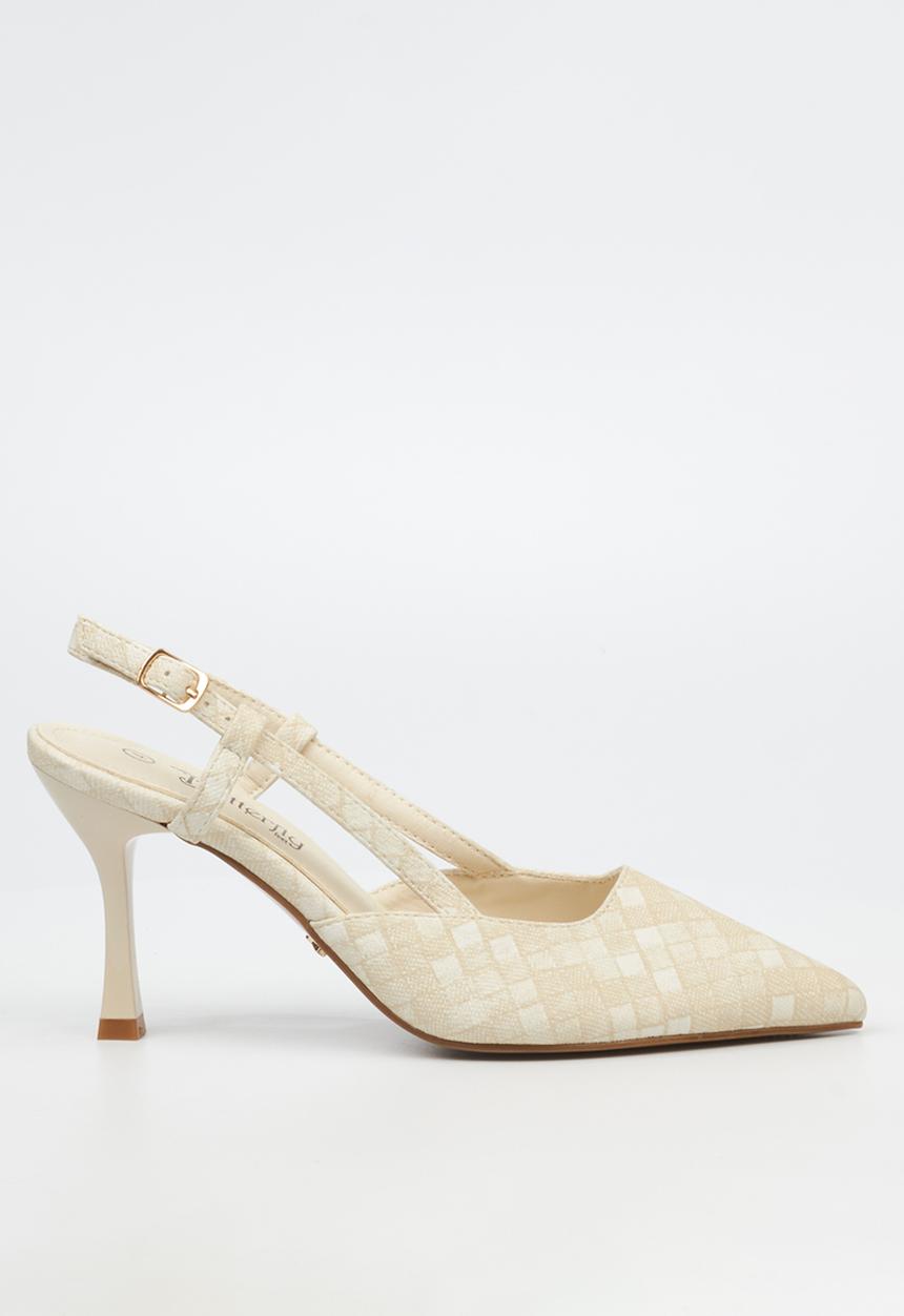 Butterfly Feet - Latoya 1 Sling Back - Beige