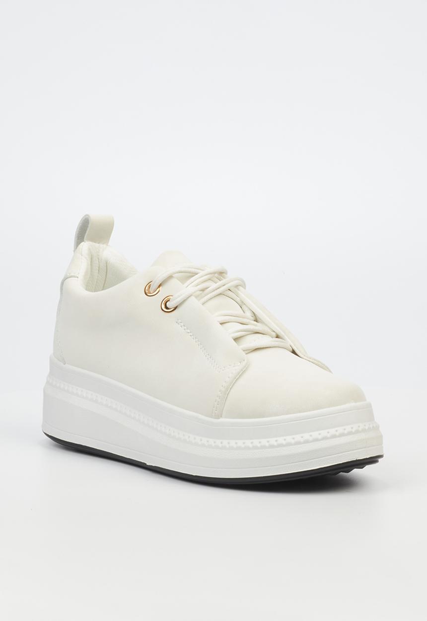 Butterfly Feet - Senhora 20 Slip On - White