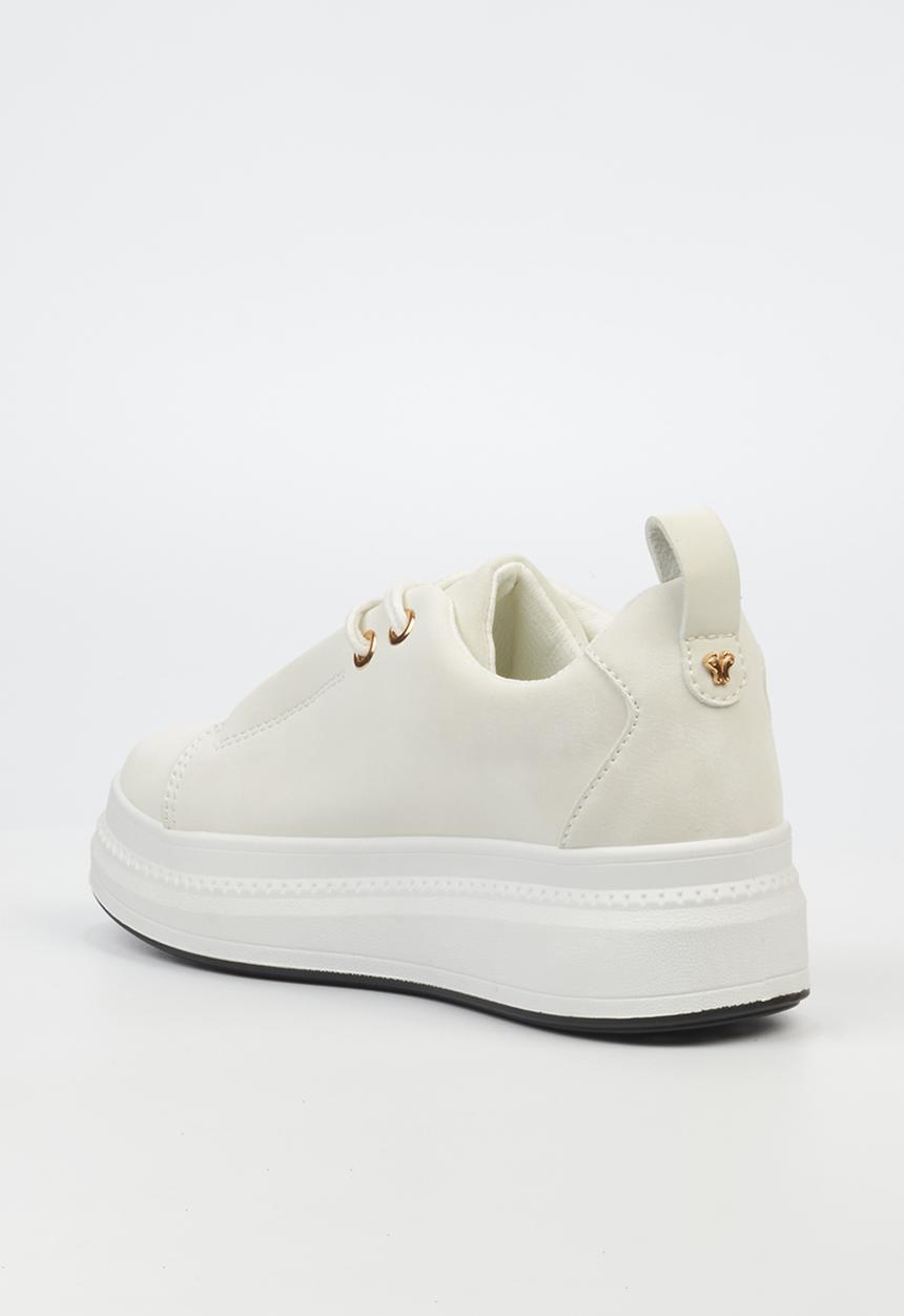Butterfly Feet - Senhora 20 Slip On - White